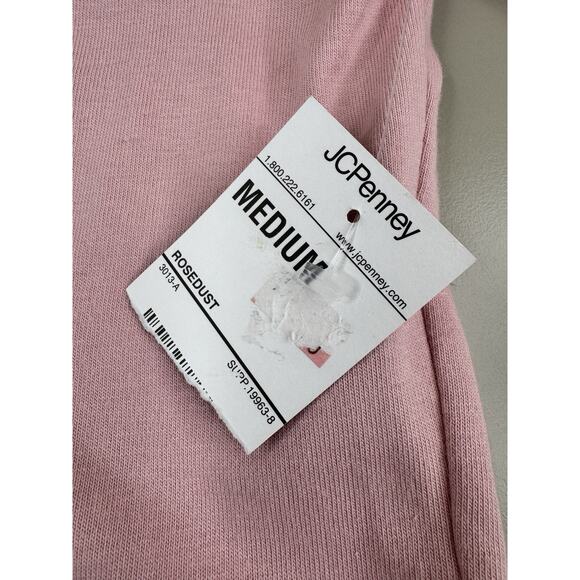 Vintage Arizona Jean Co Womens Y2K Rugby Polo Shirt Top Pink Preppy Old Money - Picture 5 of 12